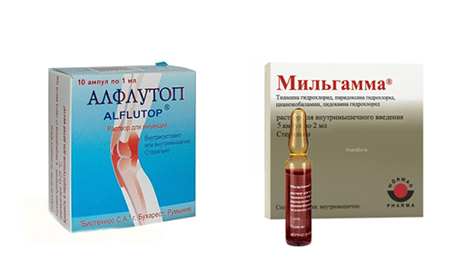 Мильгамма и Алфлутоп назначает врач